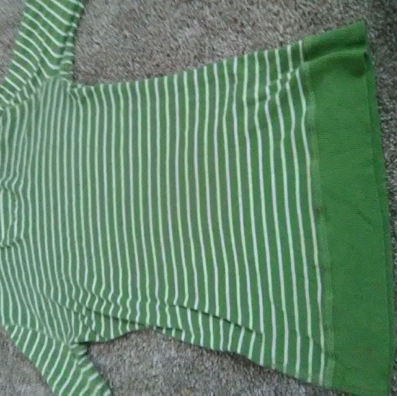 Green Hollister Stripped Short |Hoodie - Picture 3 of 4